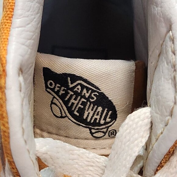 Vans SK8-Hi Sneakers Hi-Top Desert Sun‎ Orange Suede Upper Adult Size 4 / 5.5 - Picture 7 of 10